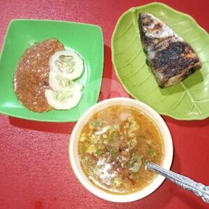 Sop Saudara + Ikan Bakar