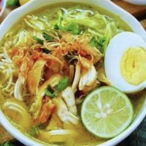SOTO AYAM KAMPUNG + NASI