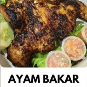 AYAM BAKAR Potong (include 4 sambel )