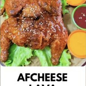 AFCHEESE LAVA (2 Saus Keju + 1 saus pedas )