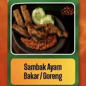 Sambak Ayam Goreng / Bakar