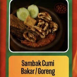 Sambak Cumi Bakar / Goreng