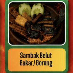 Sambak Belut Bakar / Goreng