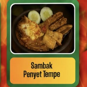 Sambak Penyet Tempe