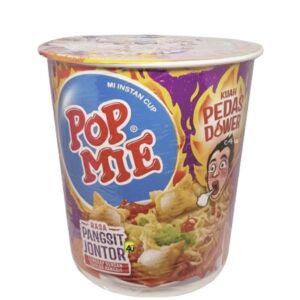 Pop Mie Pedes Dower Pangsit Jontor