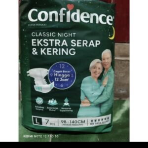 Confidence Classic Night Extra Absorbency & Dry L 7pcs
