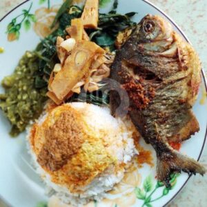 Nasi Ikan Bawal
