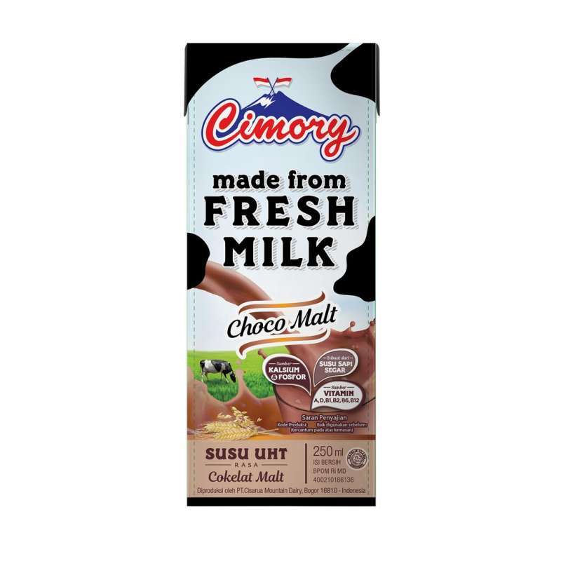 CIMORY FRESH MILK UHT CHOCOMALT 250ML