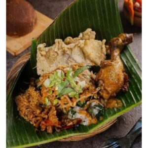 Nasi Pecel Ayam