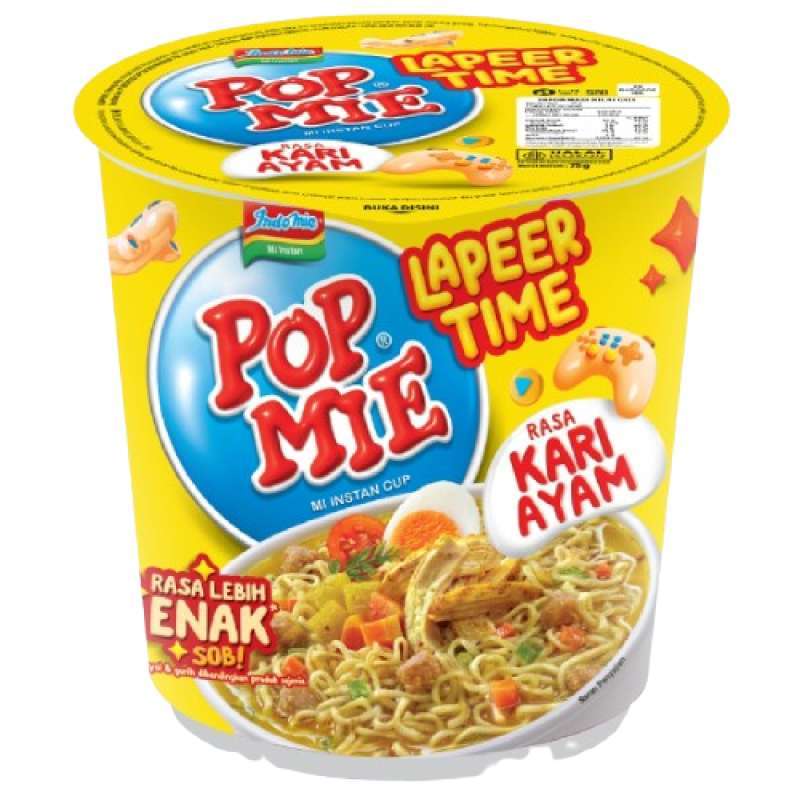 Pop Mie Mi Instan Cup Rasa Kari Ayam