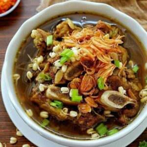 Rawon Daging + Tulang