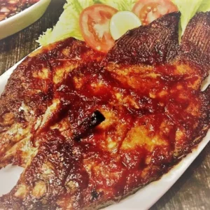 Ikan Mujair Bakar Pedas