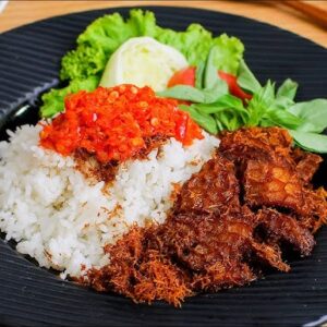 Lalapan Nasi Babat