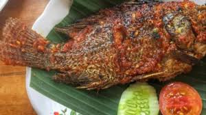 Ikan Mujair Bakar