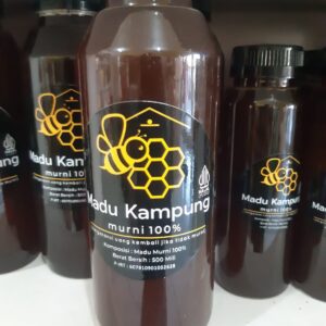 Madu Kampung Murni 100%, produk madu lokal 500ml