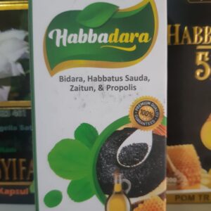 Suplemen Herbal Bidara, Habbatus Sauda (jintan hitam), Zaitun, dan Propolis.