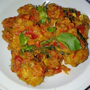 Ayam Rica-Rica + Nasi